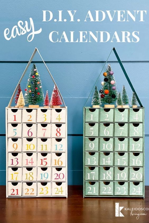 25 Ideas for DIY Advent Calendars
